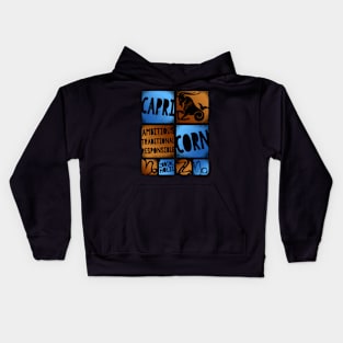 Zodiac CAPRICORN Graffiti Box Series Kids Hoodie